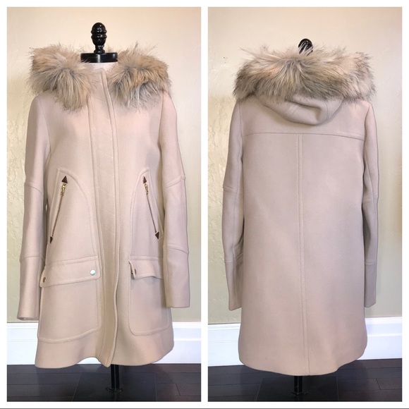 J. Crew Jackets & Blazers - J Crew Chateau Parka in Stadium-Cloth Size 8